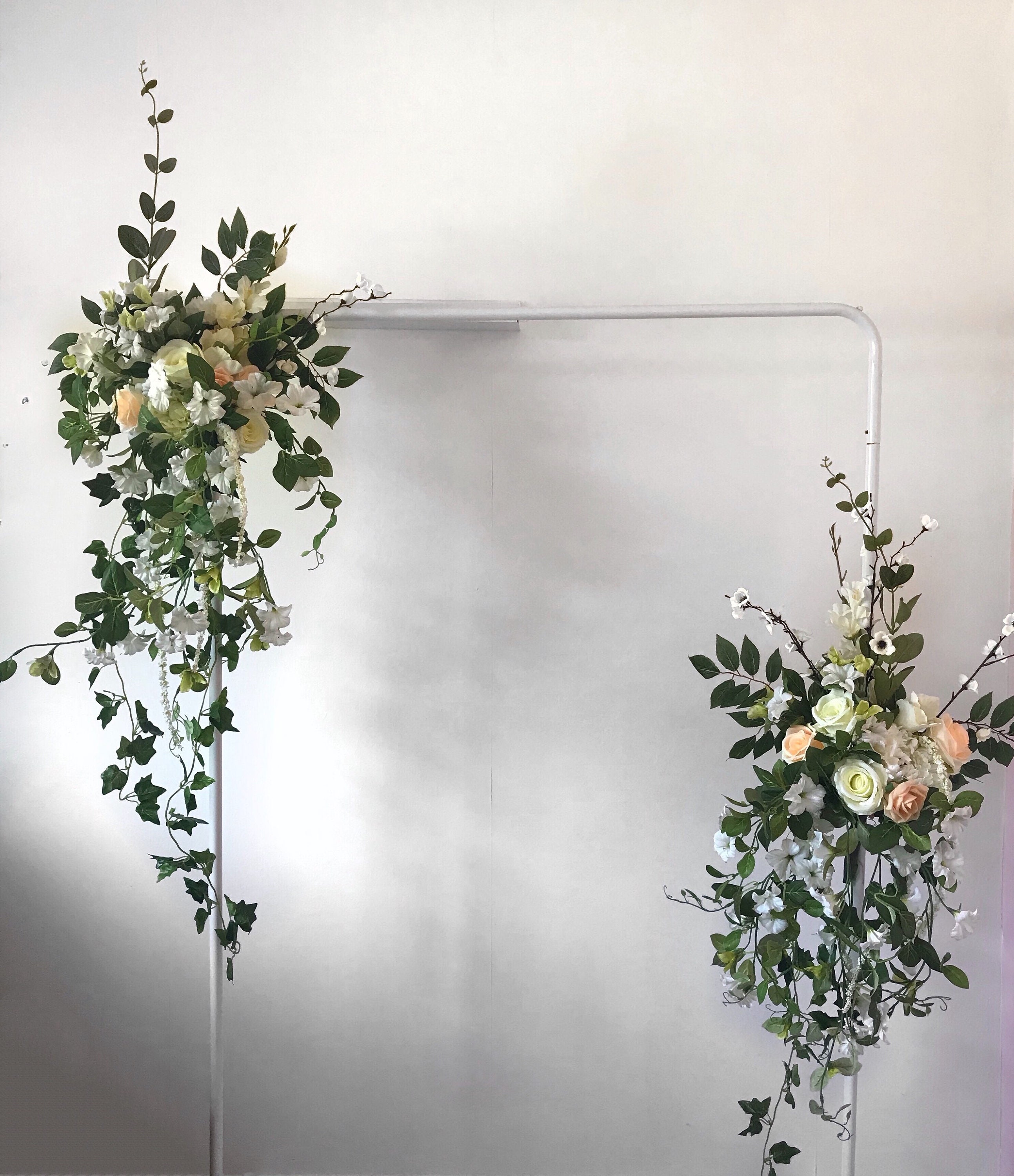 Flower Arch Flower Swag Arbor Swag Floral Arbor Floral Etsy