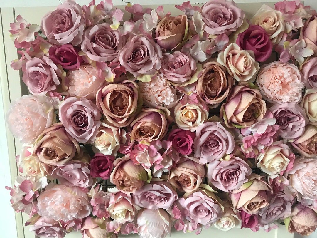 Flower Wall, Floral Wall, Silk Flowers, Photography Backdrop, Wedding