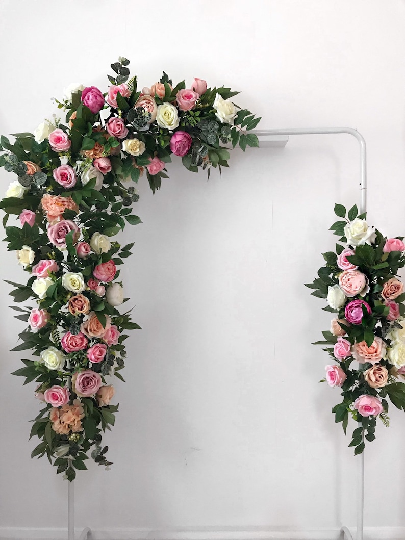 Arch Flowers Wedding Arch Floral Arch Flower Garland Baby Etsy