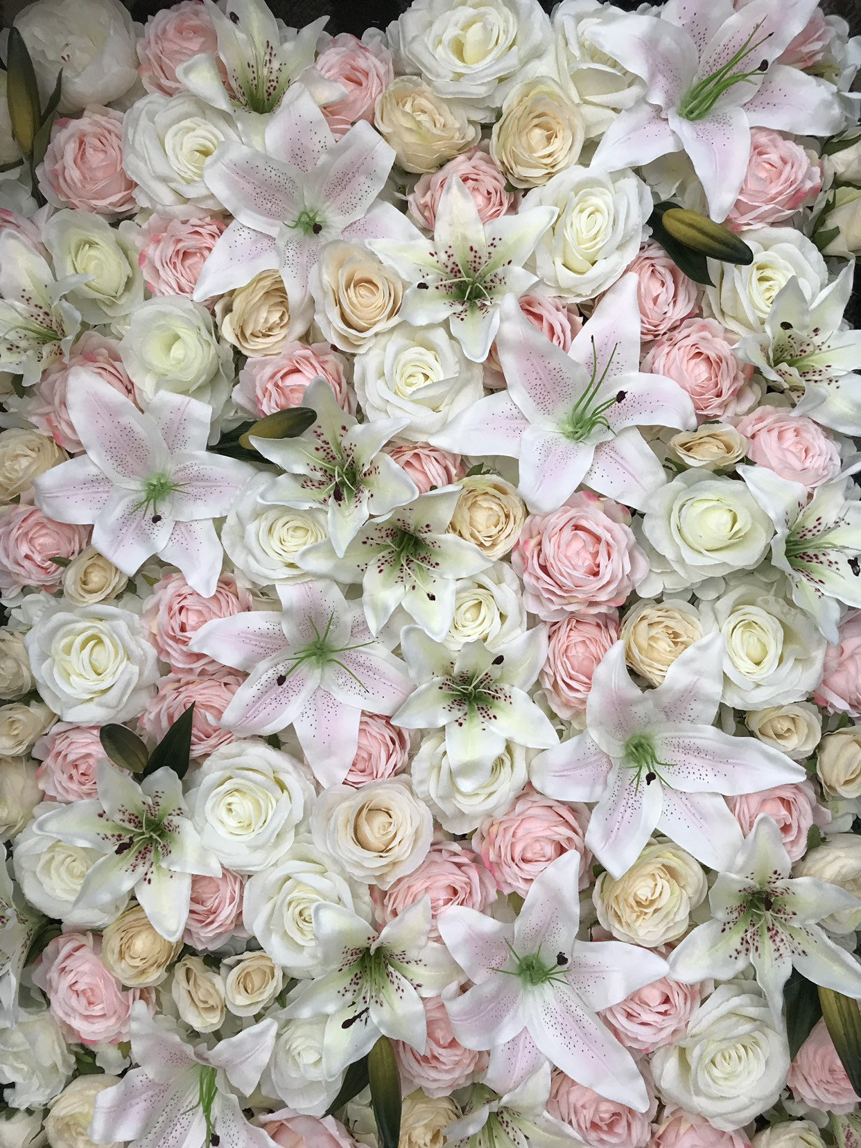 Flower Wall, Floral Wedding Flower Backdrop, Photography Panel, Panel