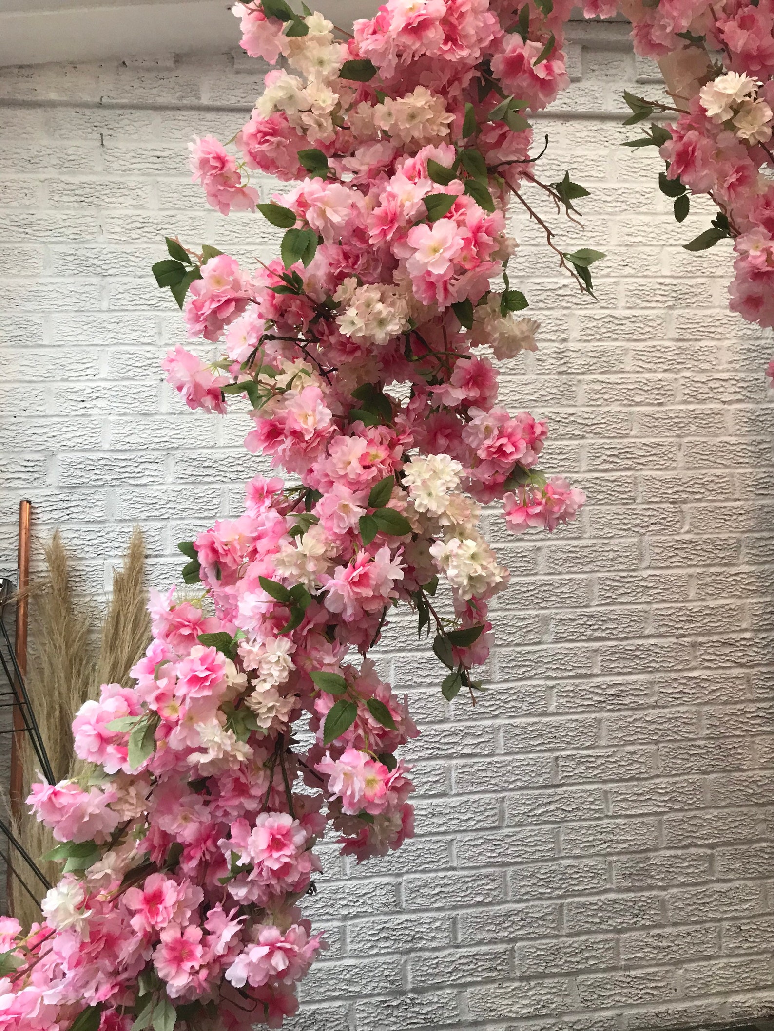 Cherry Blossom Garland Blossom Garland Blossom Arch Flower Etsy