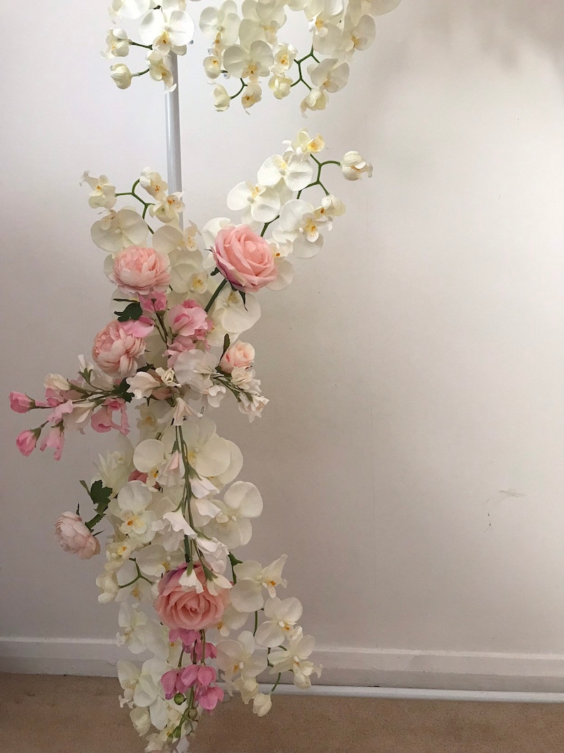 Wedding Flower Arch Floral Arch Swag Flower Swag Arch Swag Etsy