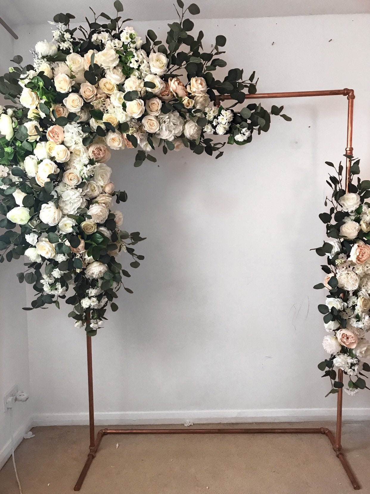 Large Wedding Arch, Wedding Swag, Flower Silk Flower Floral Arch Swag