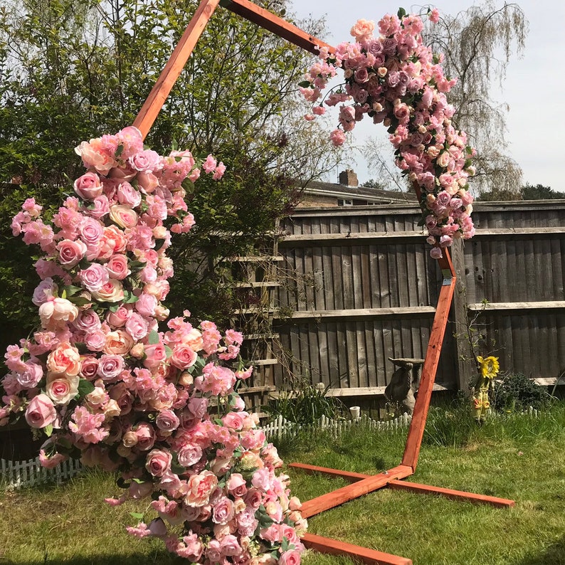 Flower Arch Flower Swag Wedding Flower Swag Wedding Arch Etsy