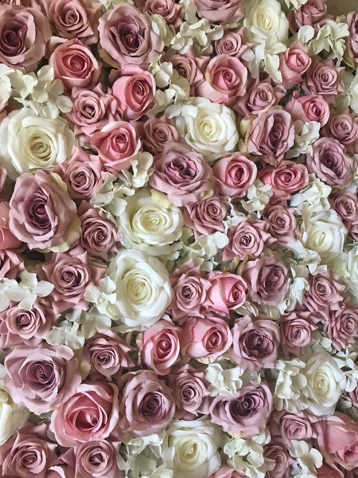 Pink Flower Wall Floral Wall Wedding Flower Wall Wedding Etsy