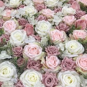 ピンクの花の壁、花の壁、結婚式の花の壁、結婚式の背景、花の背景、保育園の花の壁、ピンク色の花の壁