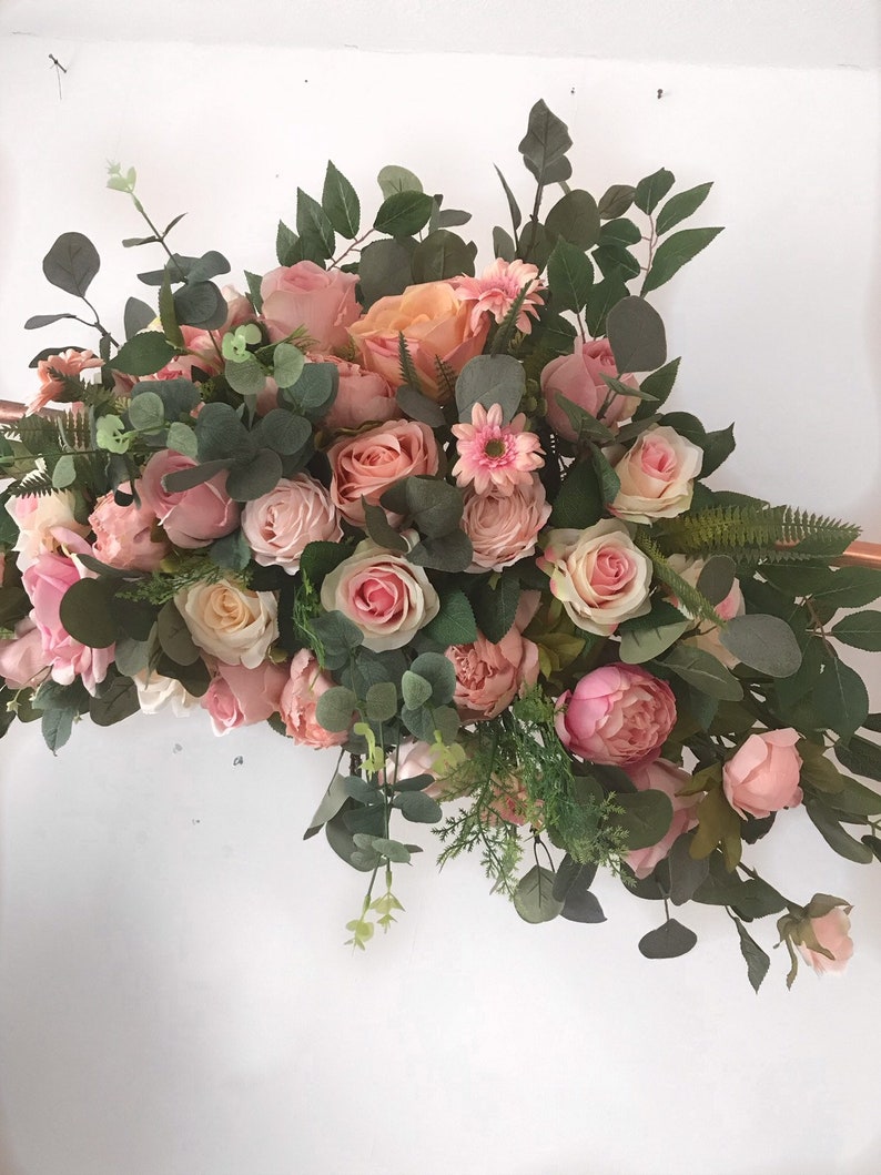 Flower Arch Flower Swag Wedding Arch Wedding Swag Wedding Etsy