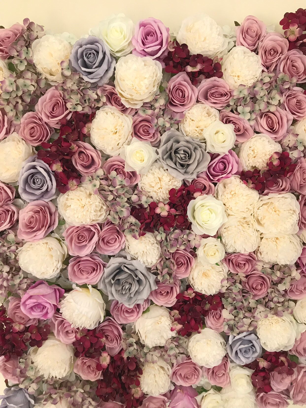 Flower wall Floral wall wedding backdrop flower wall Etsy