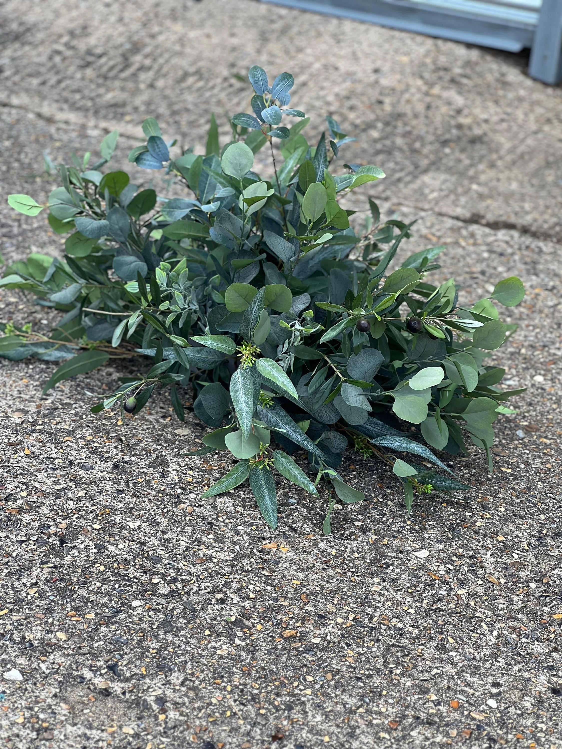 Foliage Aisle Floor Piece, Wedding Flower Arrangement, Arrangement