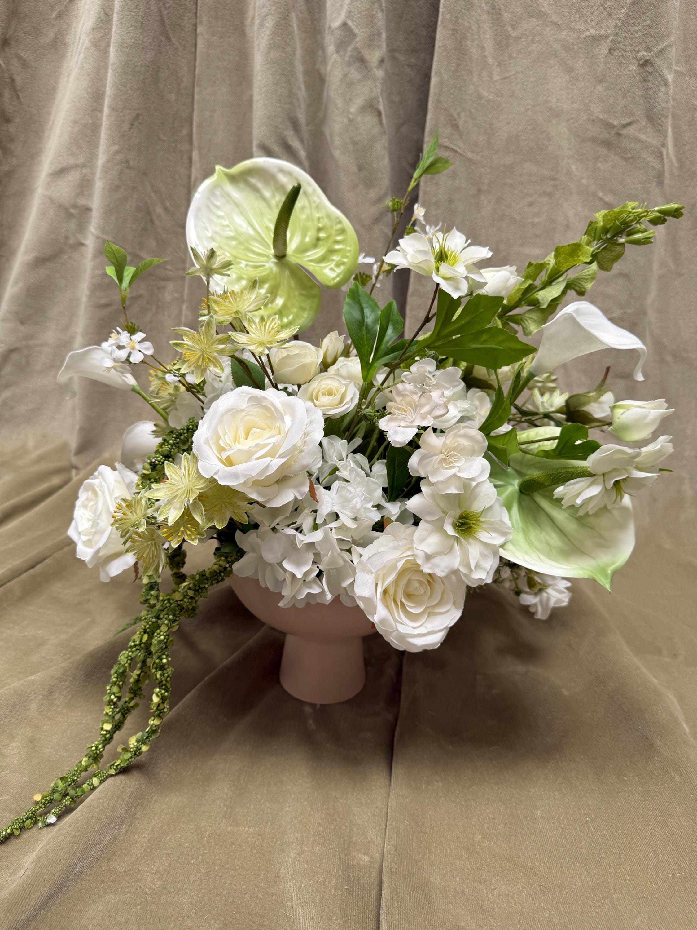 QUARKZMAN Seta Artificiale Fiore Petali, Chiaro Blu