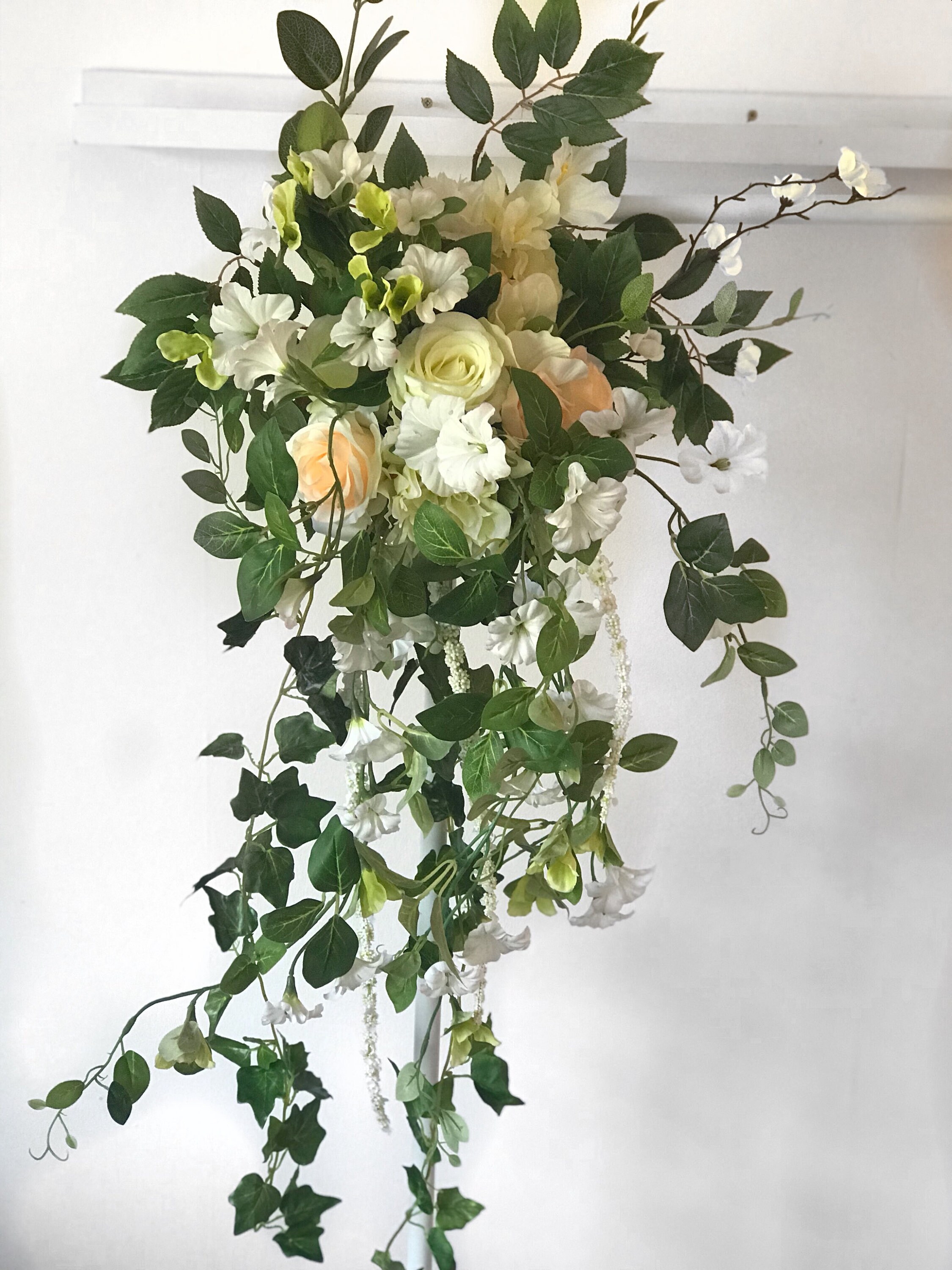 Flower Arch Flower Swag Arbor Swag Floral Arbor Floral Etsy