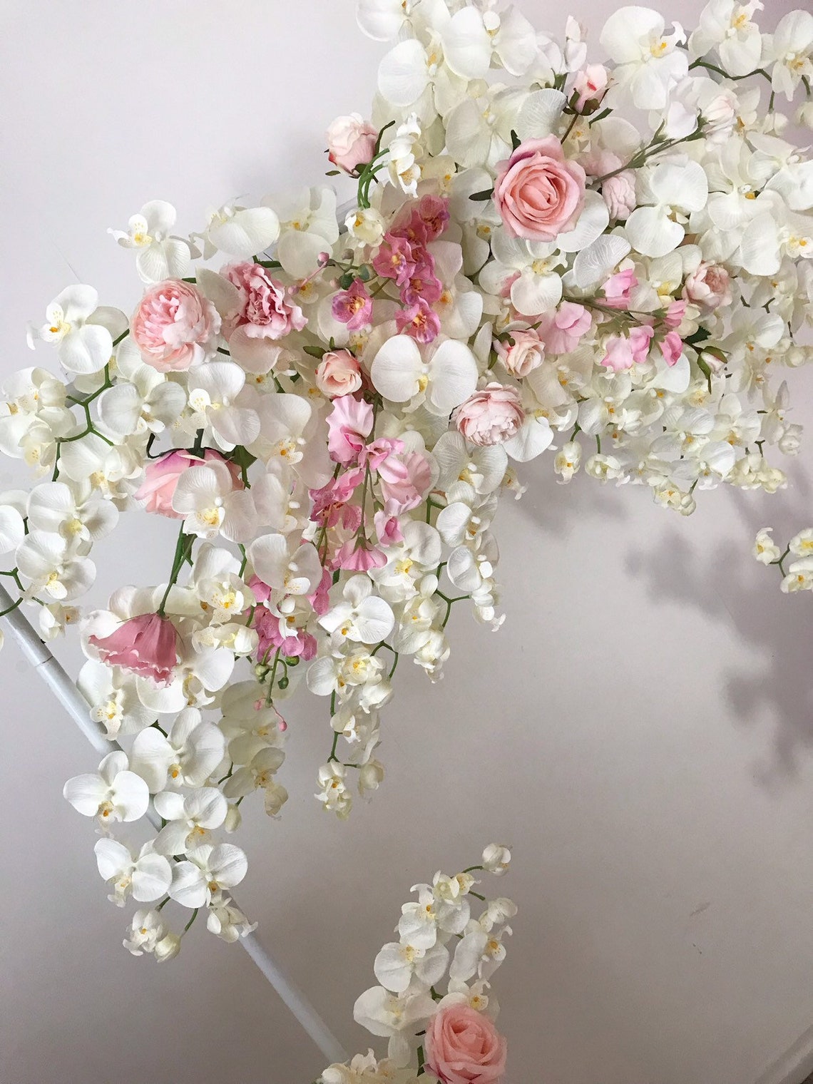 Wedding Flower Arch Floral Arch Swag Flower Swag Arch Swag Etsy UK