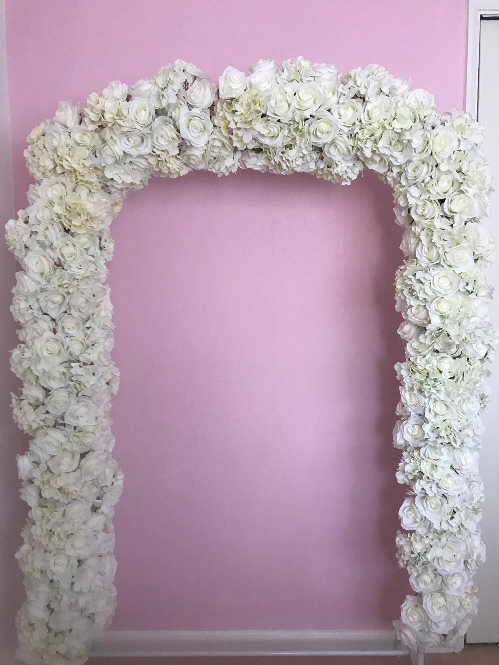 Wedding Arch Flower Arch Floral Arch Wedding Garland Etsy