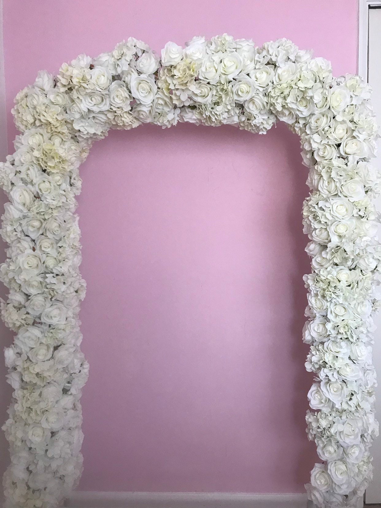 Wedding arch Flower arch Floral arch Wedding garland Etsy