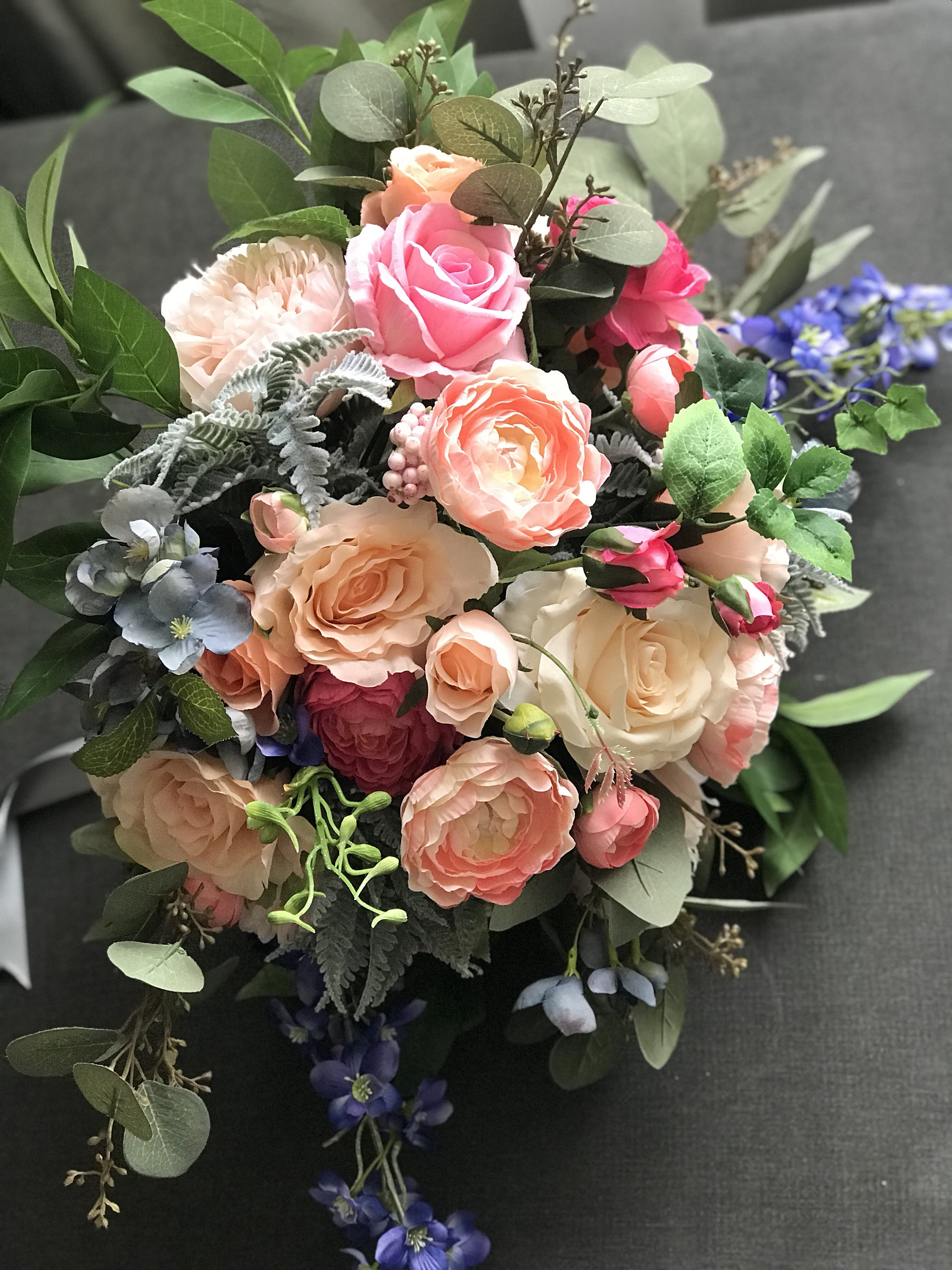 Flower Bouquet Bride Bouquet Wedding Bouquet Boho Bouquet - Etsy UK
