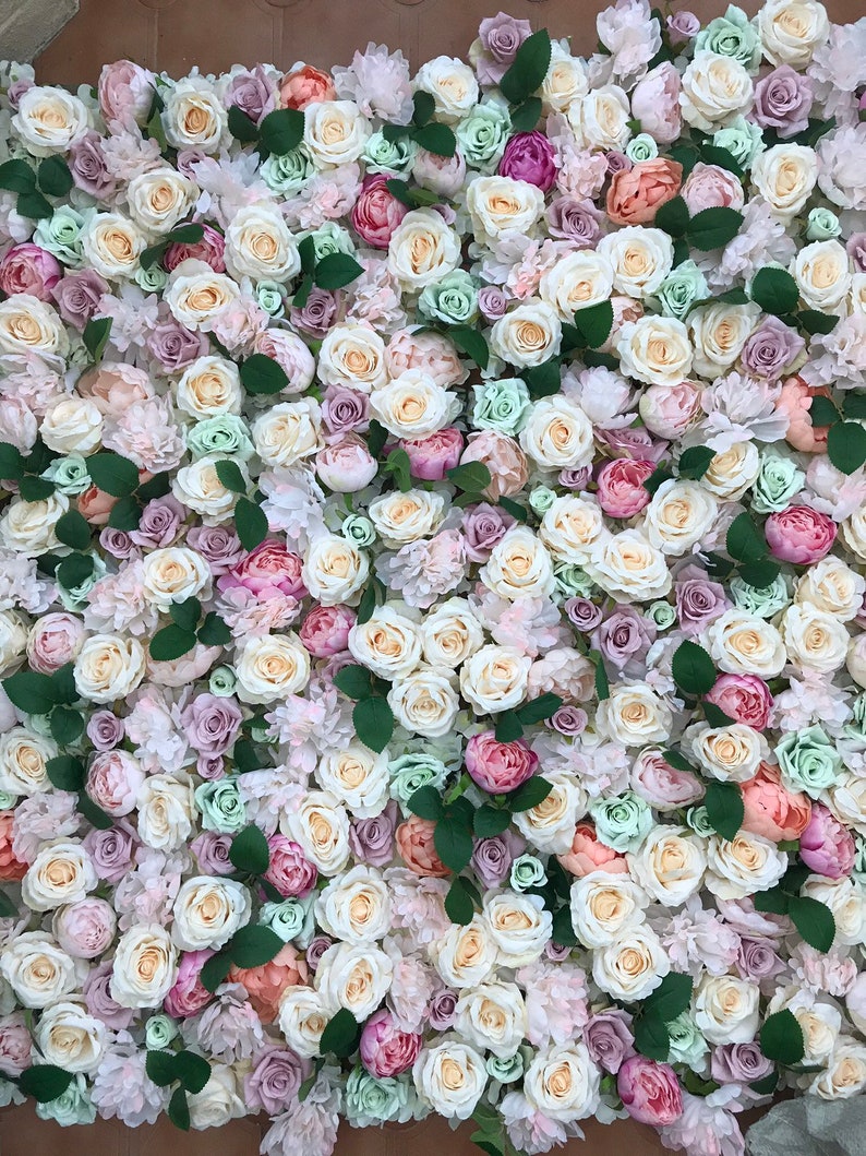 Floral Wall Flower wall Photography backdrop Floral Backdrop Flower backdrop Nursery wall decor
