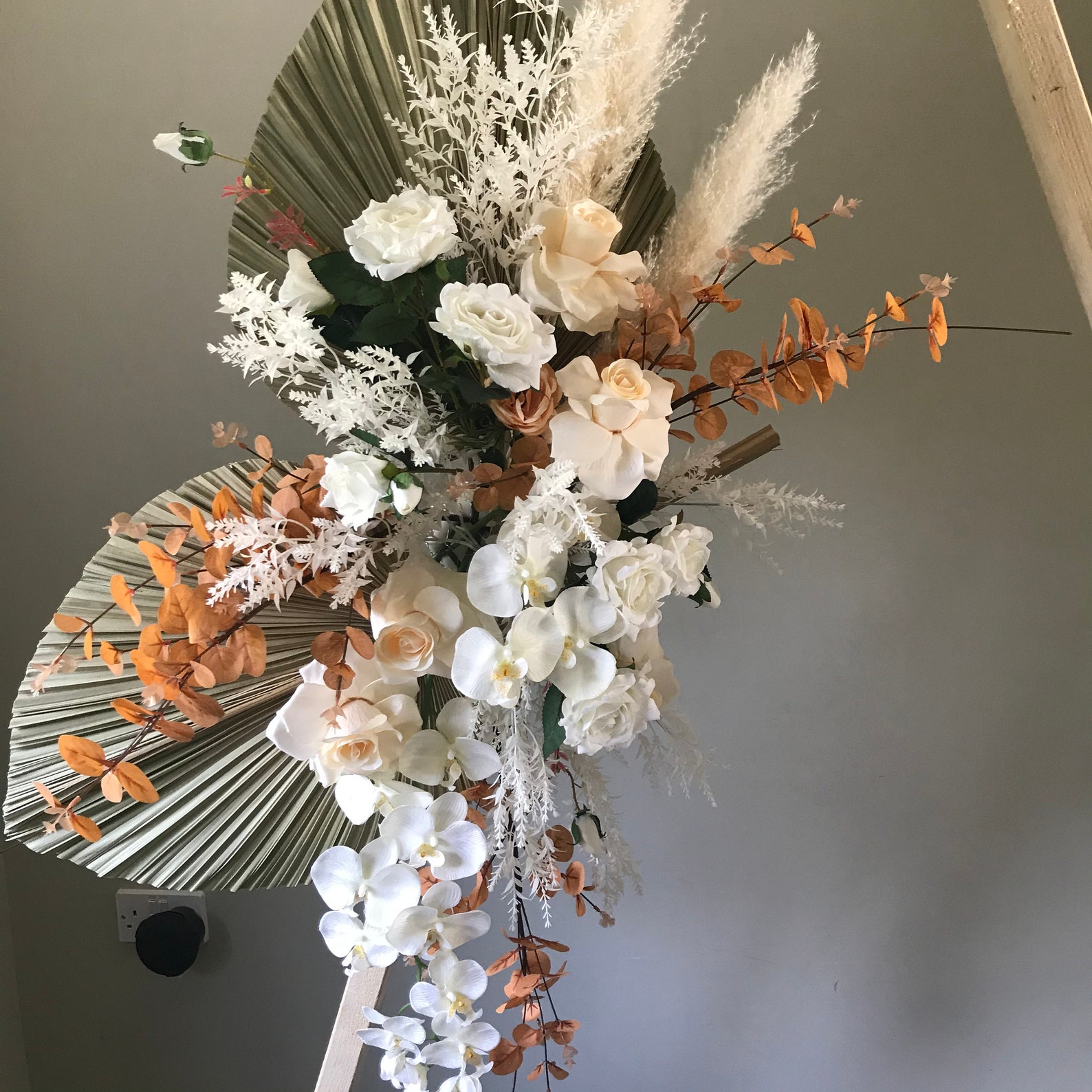 Boho Flower Arch Boho Flower Swag Floral Arch Wedding Arch Etsy