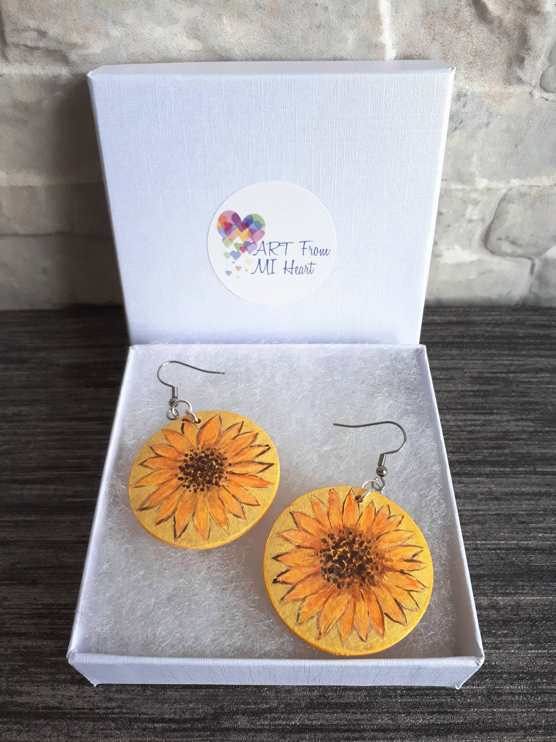 Set Gioielli Girasole Con Strass &ndash; Collana E Orecchini Donna Regalo