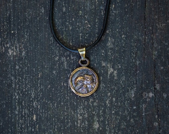Brass Eagle Pendant, Lost Wax Casting