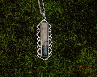 Pertified palm root pendant