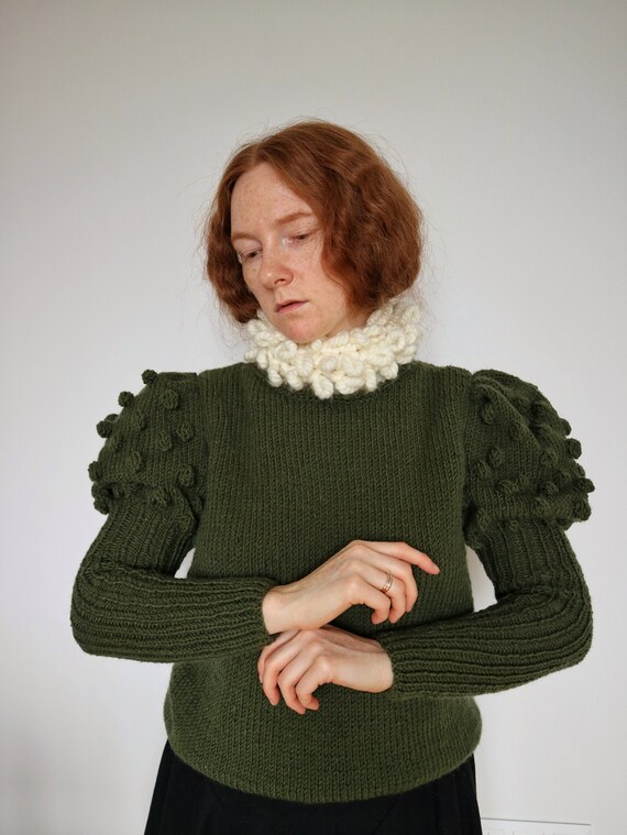 Cycling Sweater Cable Knit Sweater 