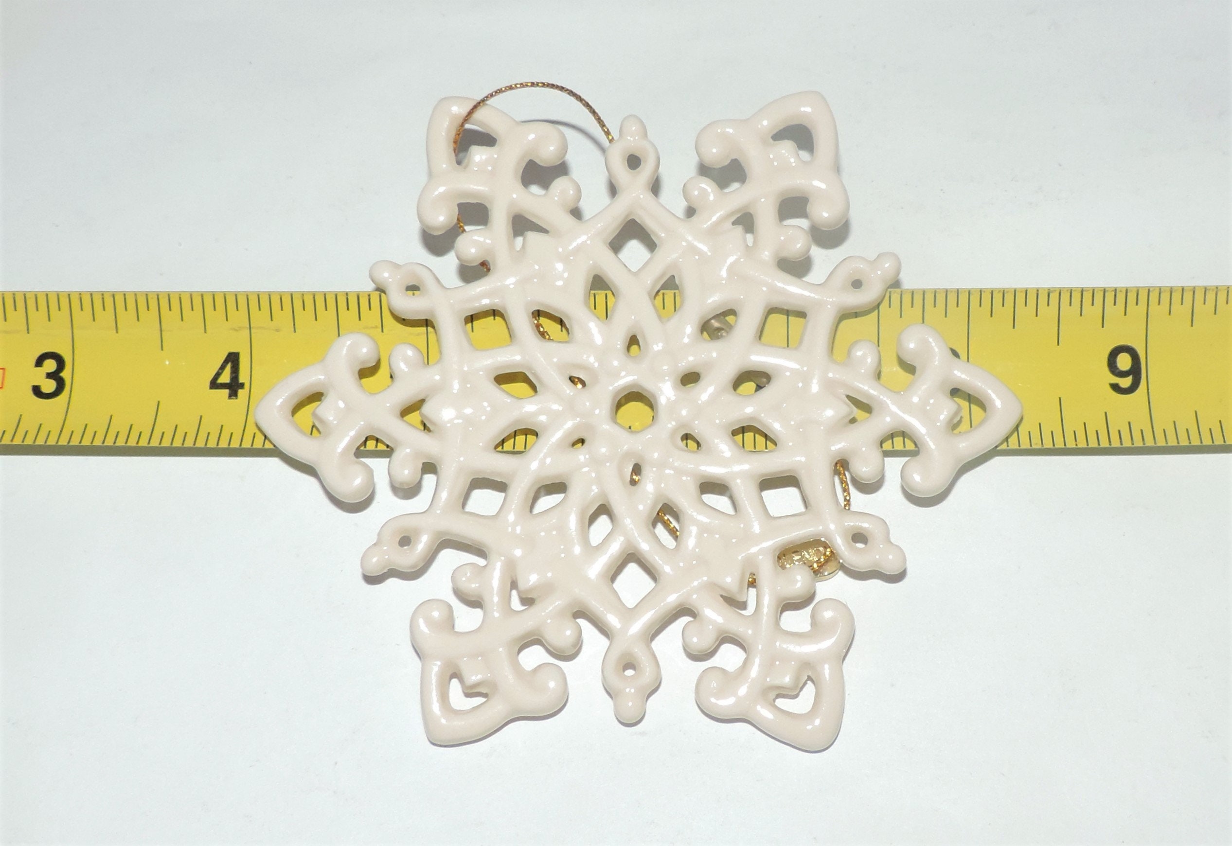 Lenox Bejeweled Snowflake Ornament Discount mail order