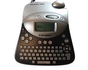 ダイモ 1610 DYMO TAPEWRITER 事務 英語 筆記 タ I65S DYMO Interchangeable Embossing Labeler | DYMO 1610 - With Script