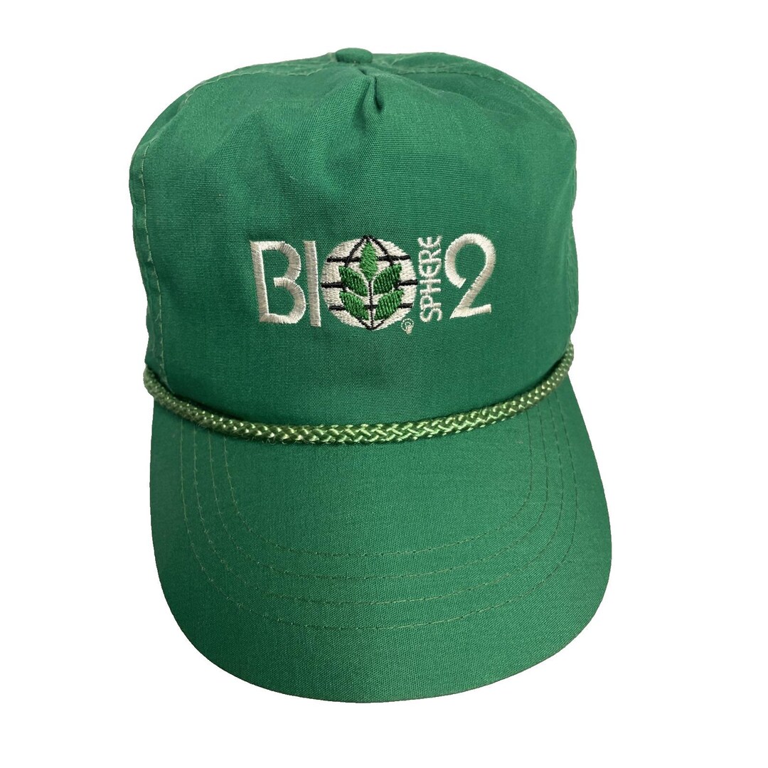 BIO Sphere 2 * Kelly Green Otto Cap Adjustable Trucker Cap Corded ...