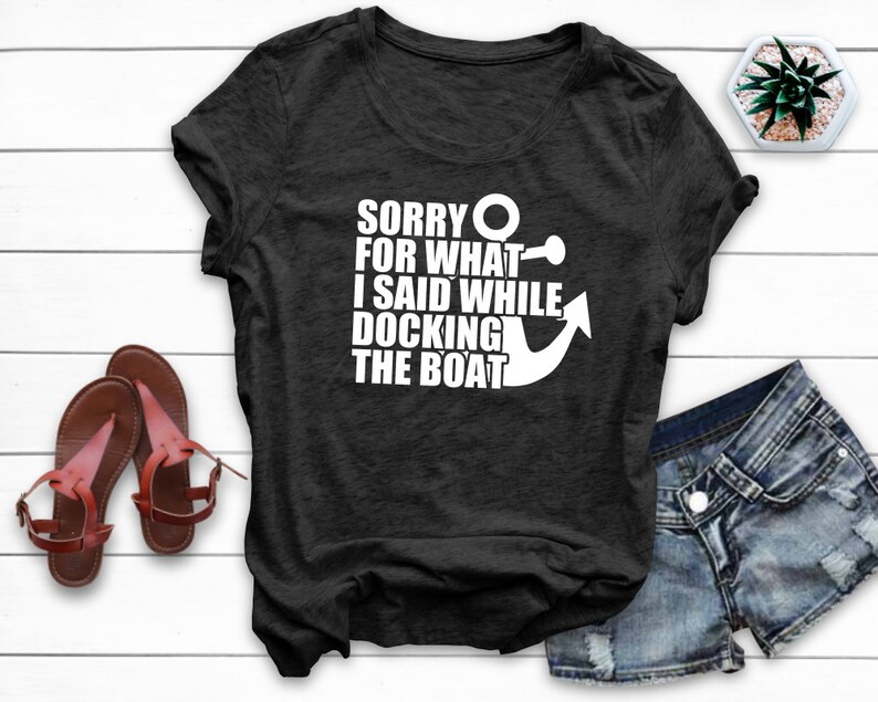 FUNNY BOATING Shirt Unisex Funny Boating Shirts Summer T Etsy