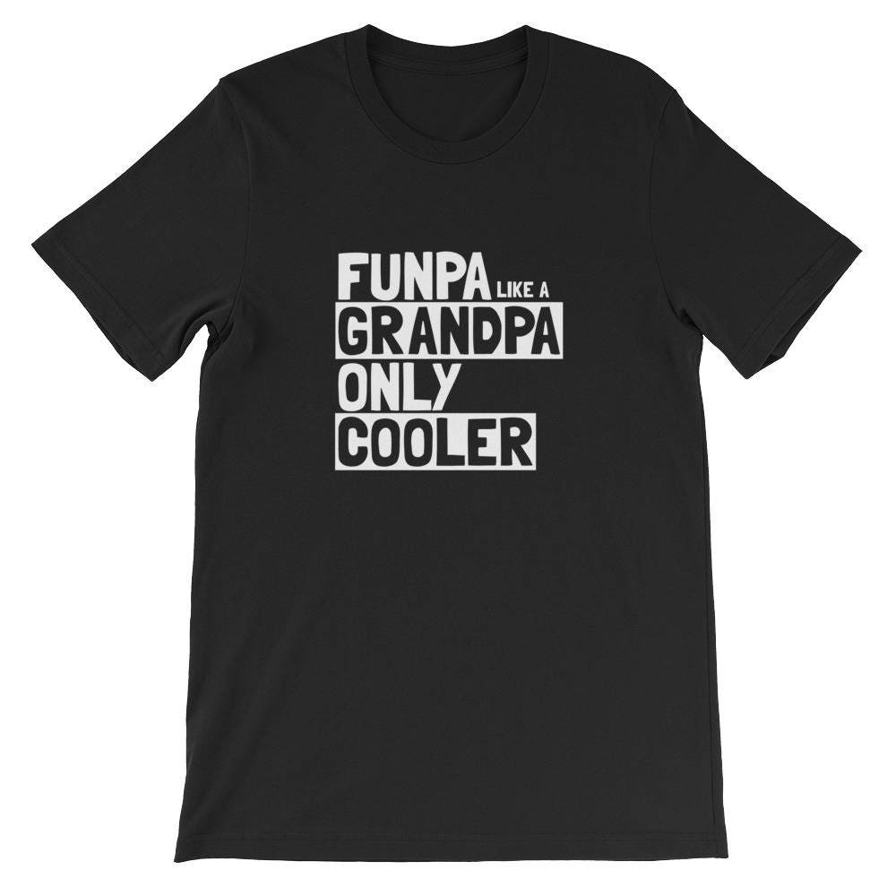Mens Funny Grandpa T Shirt Funny Funpa Definition Shirt | Etsy