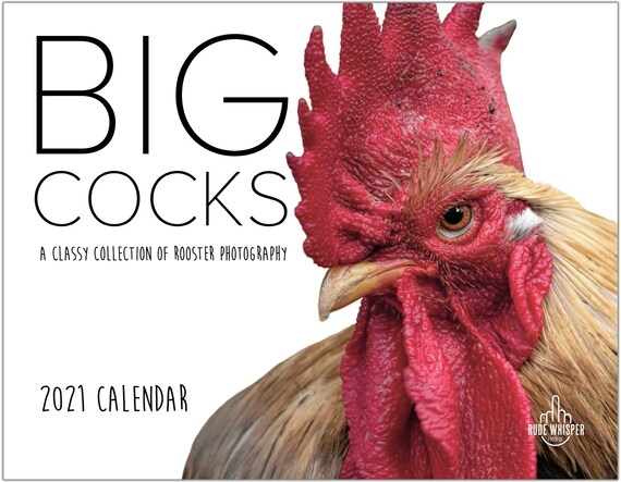 Big Cocks 2021 Wall Calendar A Classy Collection Of Rooster Etsy funny calendar 2021 wall