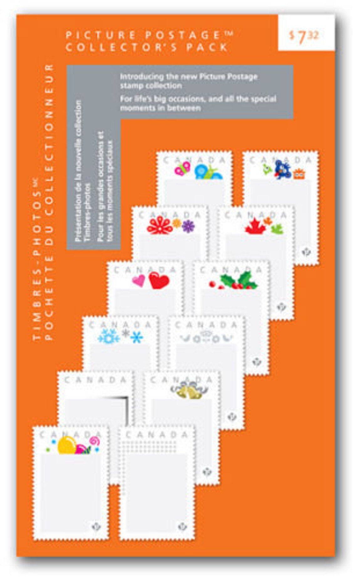 Canada Permanent / Forever Stamp 12 Pkg Design It Yourself Etsy