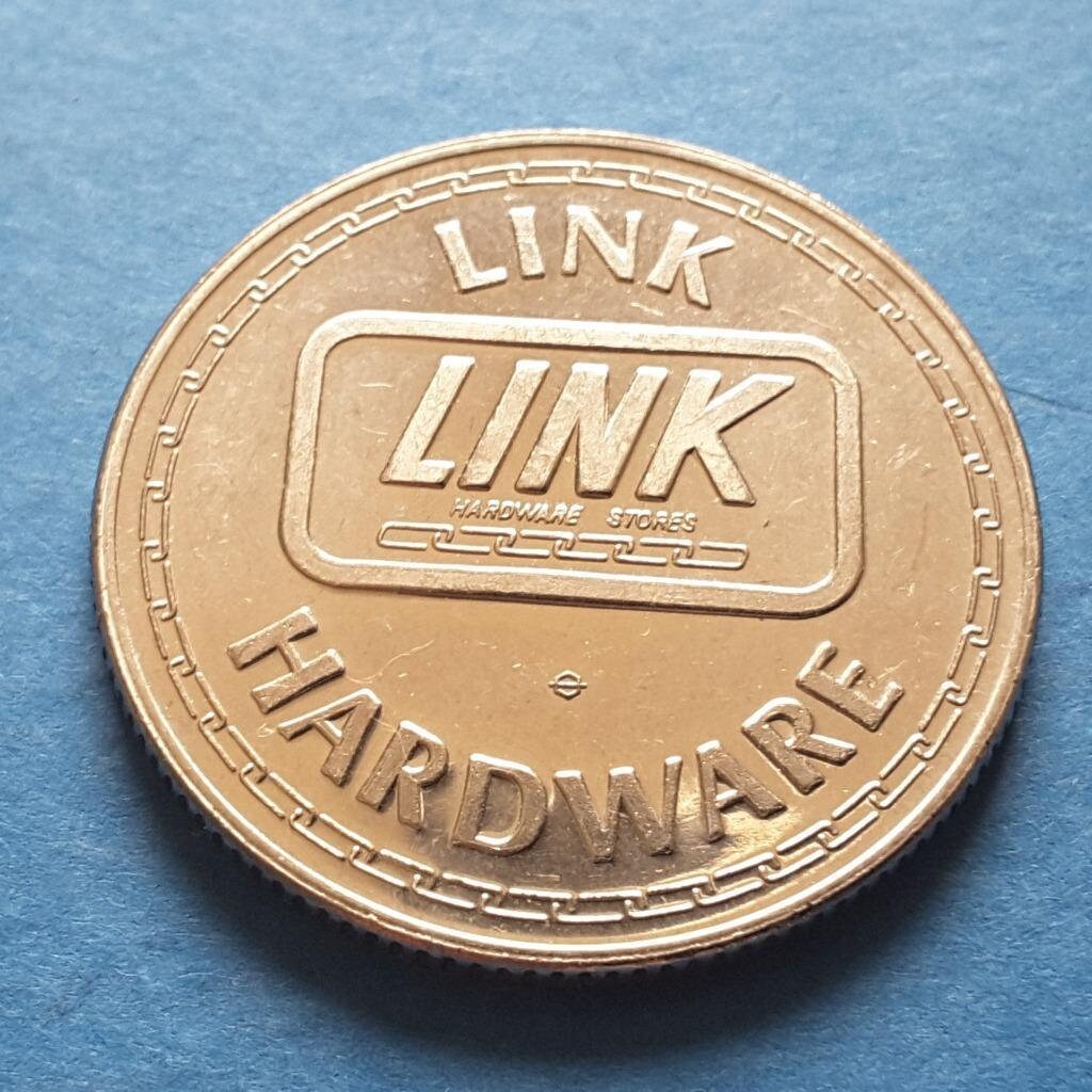 LINK Hardware Token Canada Circa 1965 now Home Hardware Etsy New Zealand