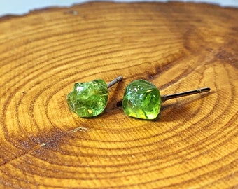 Long Dangle Brass Crystal Earrings Party Accessories Women Peridot Earrings J