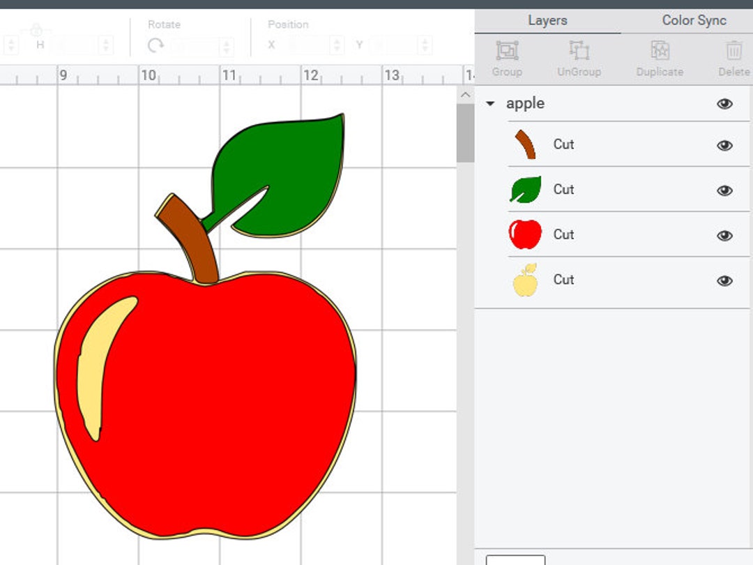 Apple SVG DIGITAL FILE - Etsy