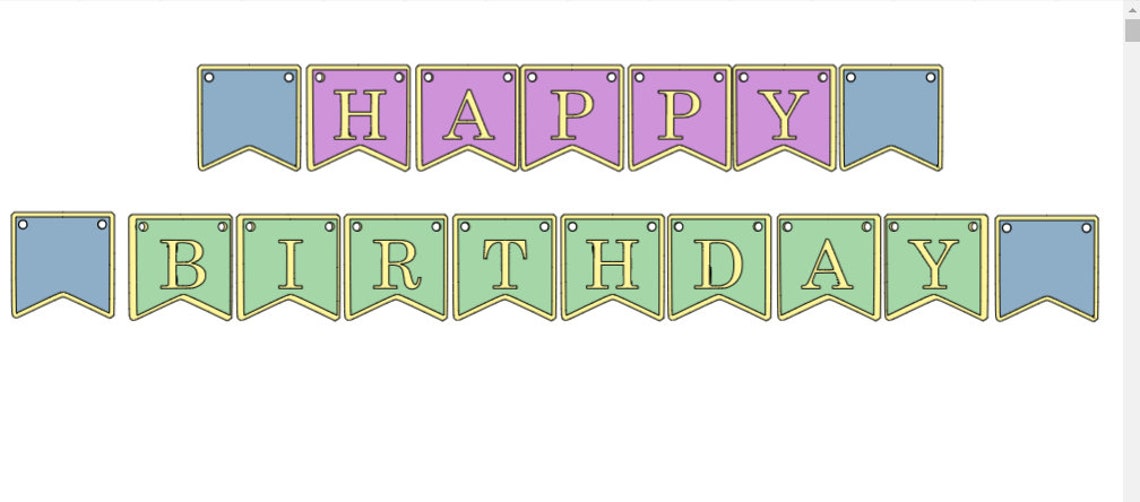 Birthday Banner Etsy