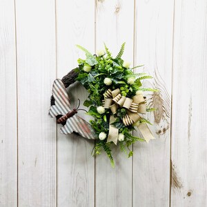 Summer Door wreath-Neutral Door Wreath-Door Wreath-Front door wreath-Butterfly Wreath- Butterfly Decor-All Season Wreath-Spring Wreath