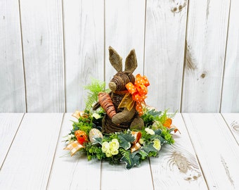 Easter Table Centerpiece, Spring Bunny Arrangement
