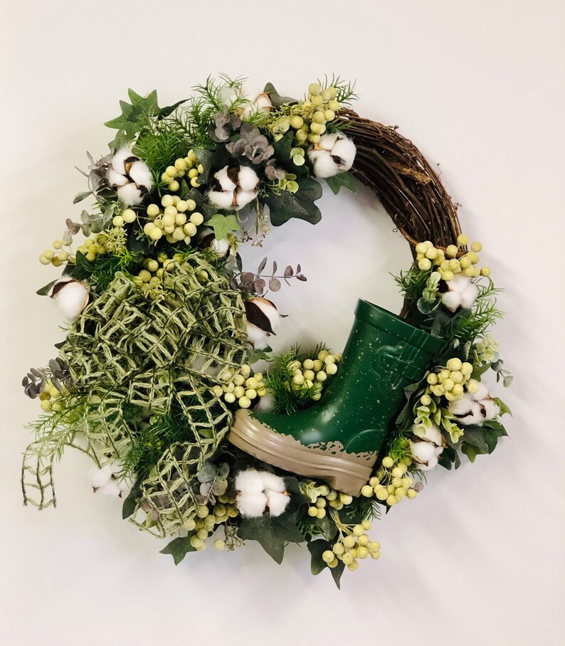 Summer Wreath-Front Door Wreath-All season-Summer Door Decor-Everyday Wreath-Everyday Door Wreath-Year Round Wreath-Neutral-Gardening wreath