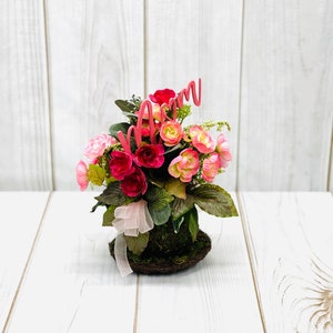Table Centerpiece-Table Floral arrangement-Teacup Decor-Teacup Centerpiece-Kitchen Table Decor-Bridal Shower Centerpiece