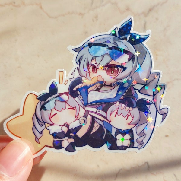 Honkai Star Rail Silver Wolf Stickers