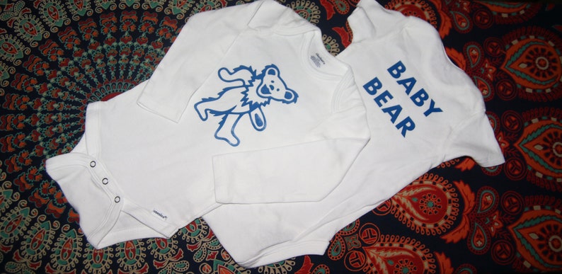 Baby Bear Dead Baby Onsie