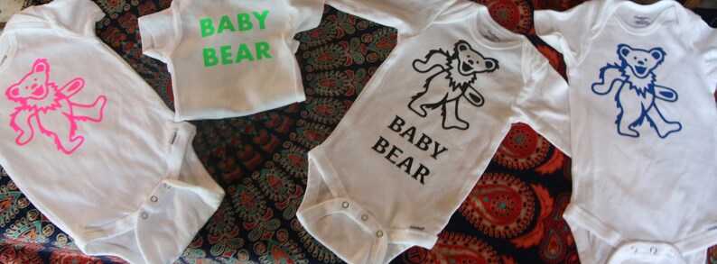 Baby Bear Dead Baby Onsie