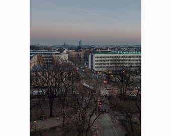 Old Town Krakow, Poland City Print, Architecture Photo Print, Europe City Photography, City Sunset Print, Fine Art Wall Art, Home Decor