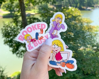 Lizzie McGuire Stickers | Retro Disney Cartoon Vinyl Decals | Pick Your Own Stickers