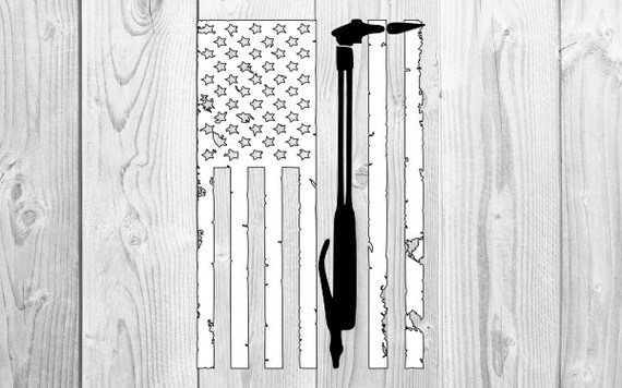 Download Welding Decal welder decal american flag welding decal | Etsy