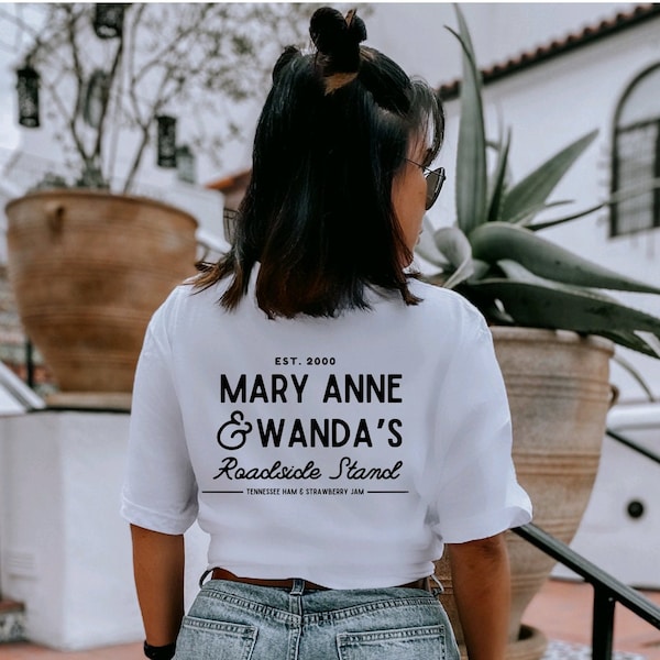 Mary Ann & Wanda Tee | Womens Tee | Goodbye Earl Tee | Oversized Tshirt | Concert Tee | The Chicks Tshirt | Country Concert Outfit