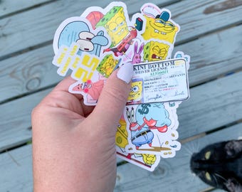 Funny Cartoon Stickers | Pick Your Own Sticker | 90s Cartoon