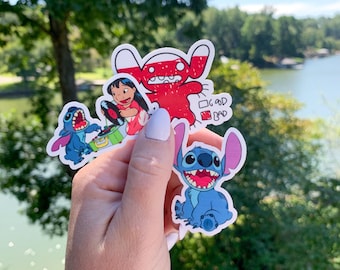 Stitch Sticker: 2.5 inch Wide Decal