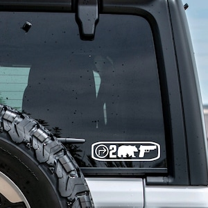 Right to bear arms | second amendment | decal | window decal | car decal | truck decal | America | conservative